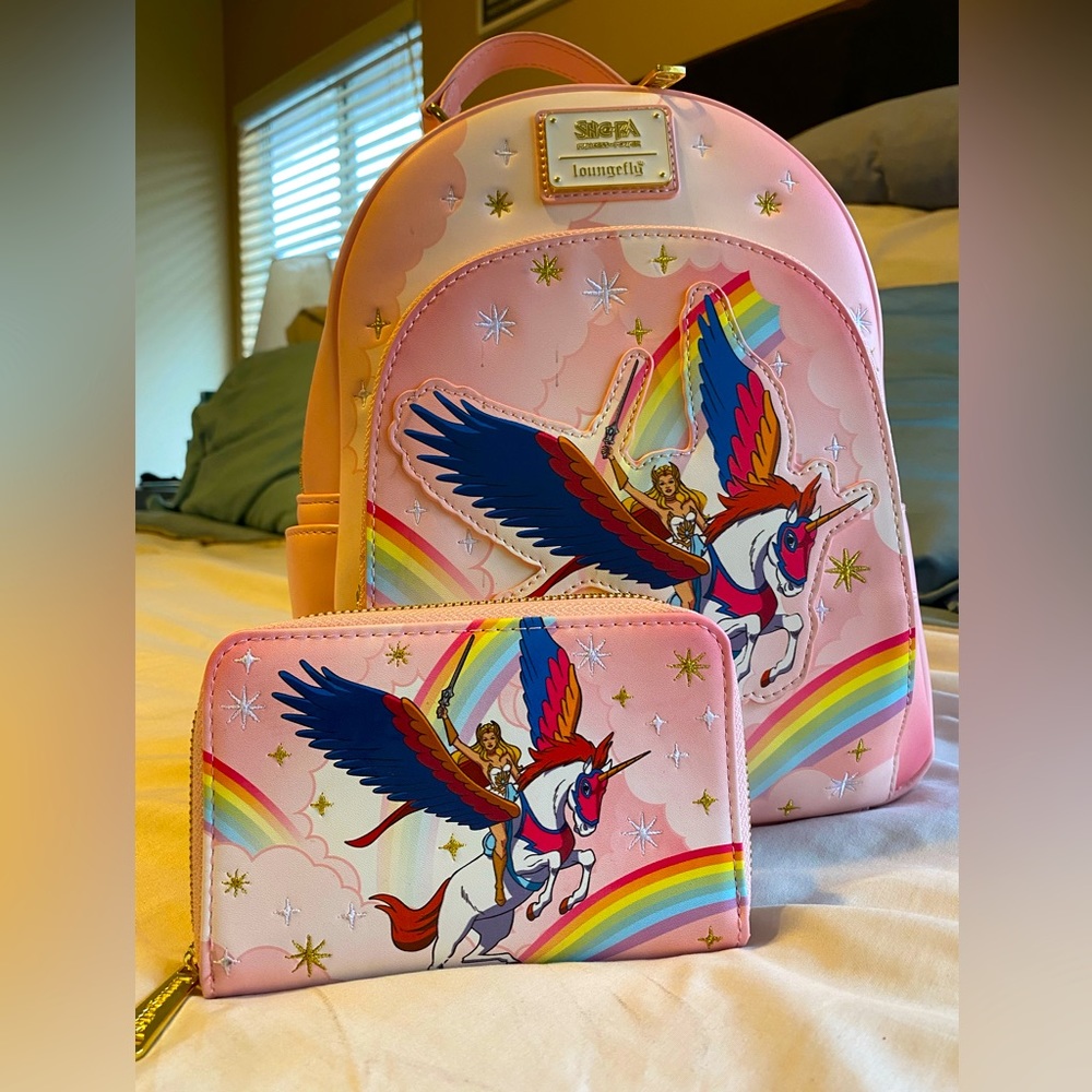 Loungefly She-Ra Backpack & Matching Wallet
